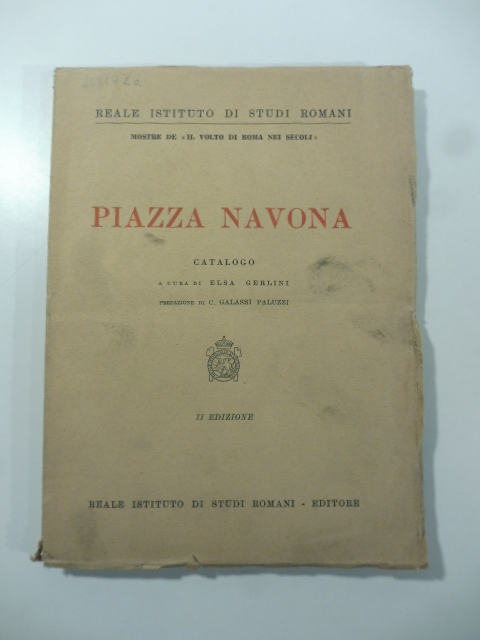 Piazza Navona. Catalogo